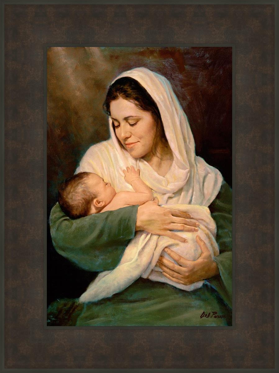 Mother's Love by Del Parson - Premium Wall Art Print for Home Decor, Gift for Mom, Living Room & Bedroom Wall Art