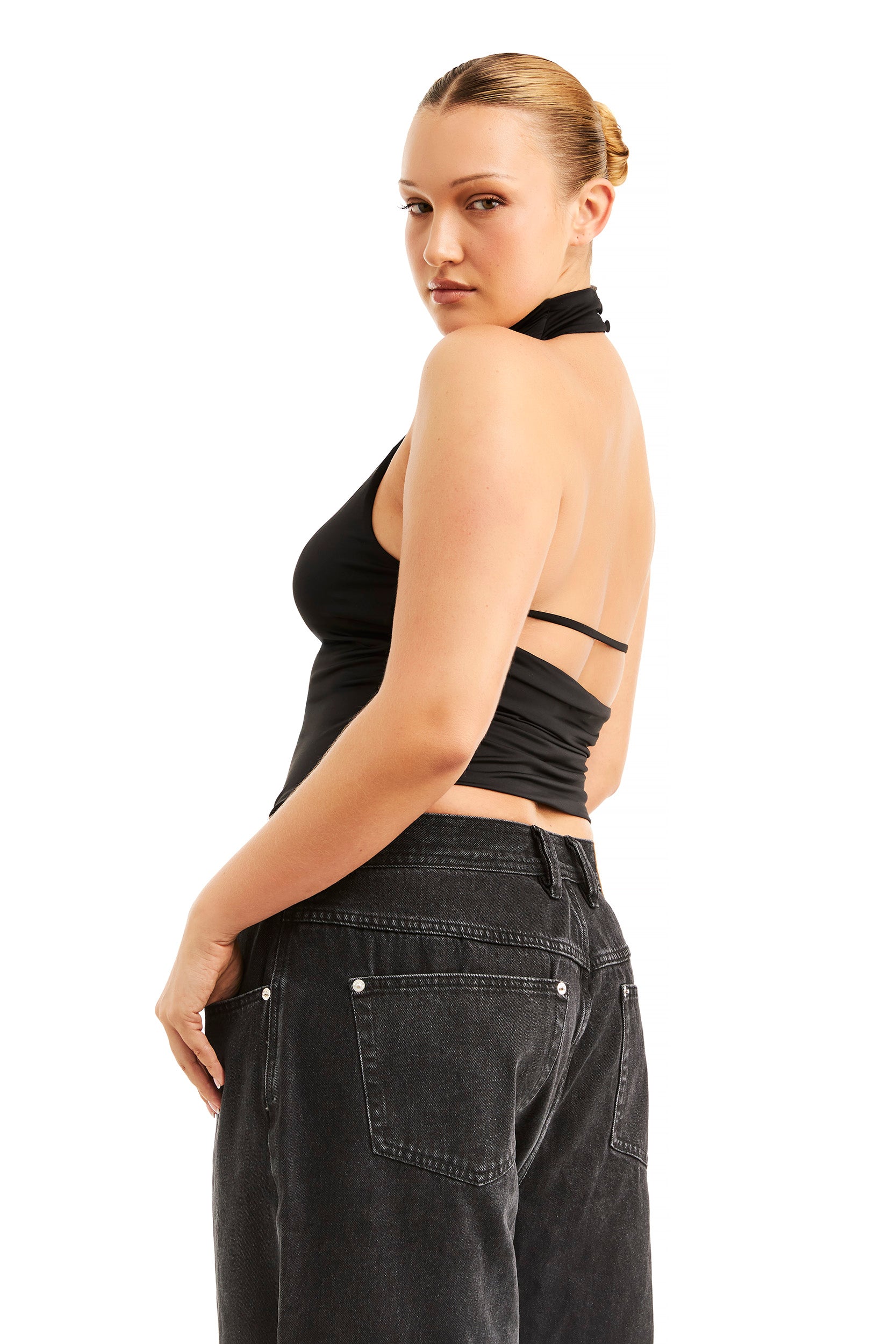 Candice Black Women's T-Shirt - Soft Cotton Casual Tee for Everyday Wear | Perfect for Work, Outings & Relaxing at Home
