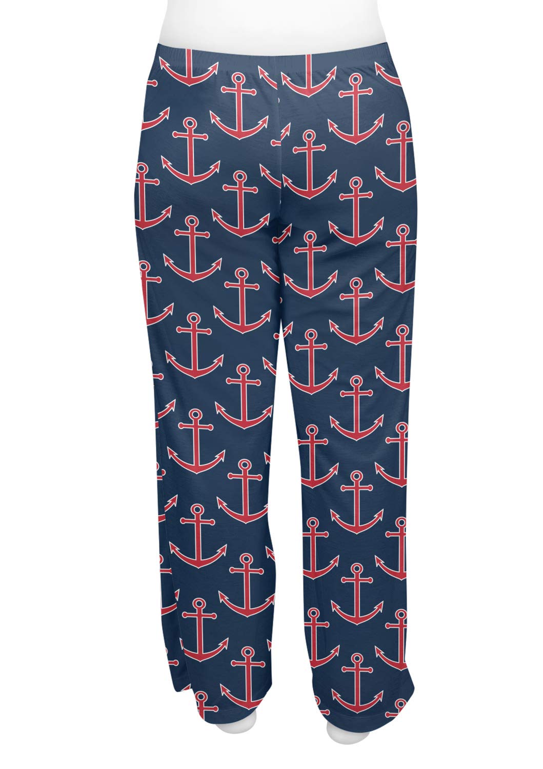 Women's Cozy Pajama Pants with All Anchors Print - Soft Sleepwear Lounge Pants for Women - Perfect for Sleeping, Lounging & Relaxing at Home