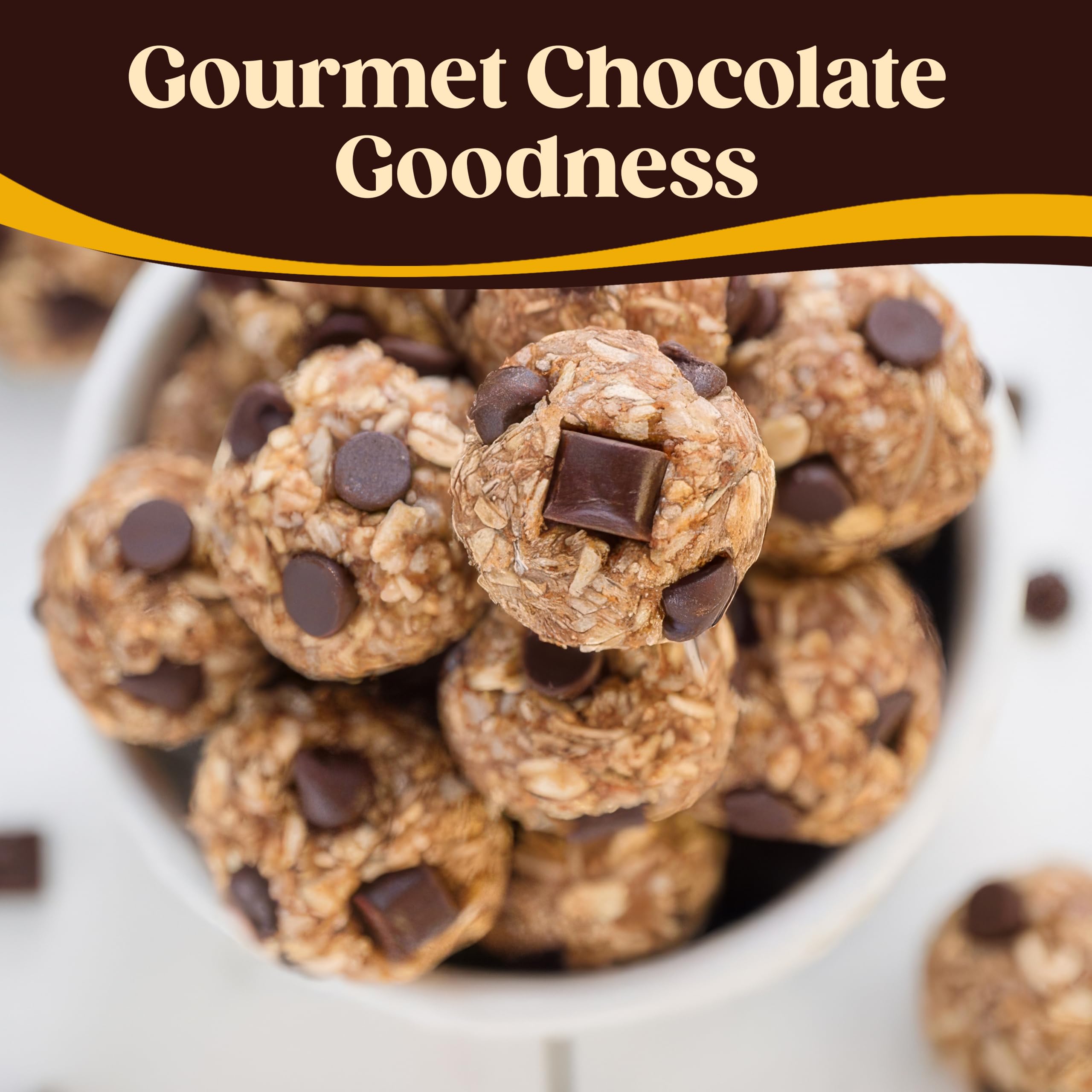 Hershey's Semi-Sweet Chocolate Baking Chips 1lb (16oz) - Premium Quality for Cookies, Muffins & Desserts | Ideal for Baking, Melting & Decorating | Perfect for Home Bakers & Professional Chefs