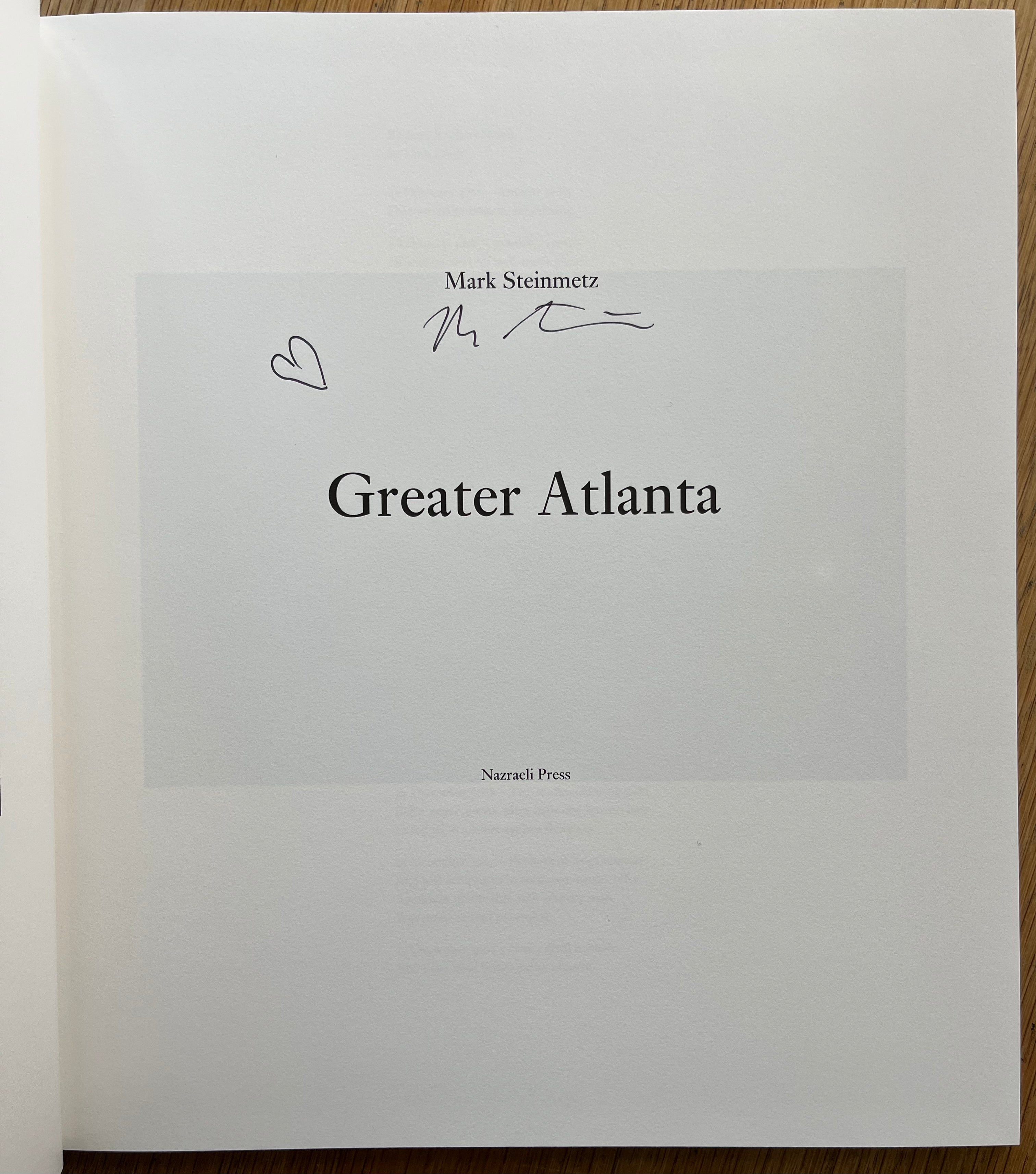 Greater Atlanta Photography Book by Mark Steinmetz - Stunning Urban and Rural Landscapes - Perfect for Art Lovers and Photography Enthusiasts