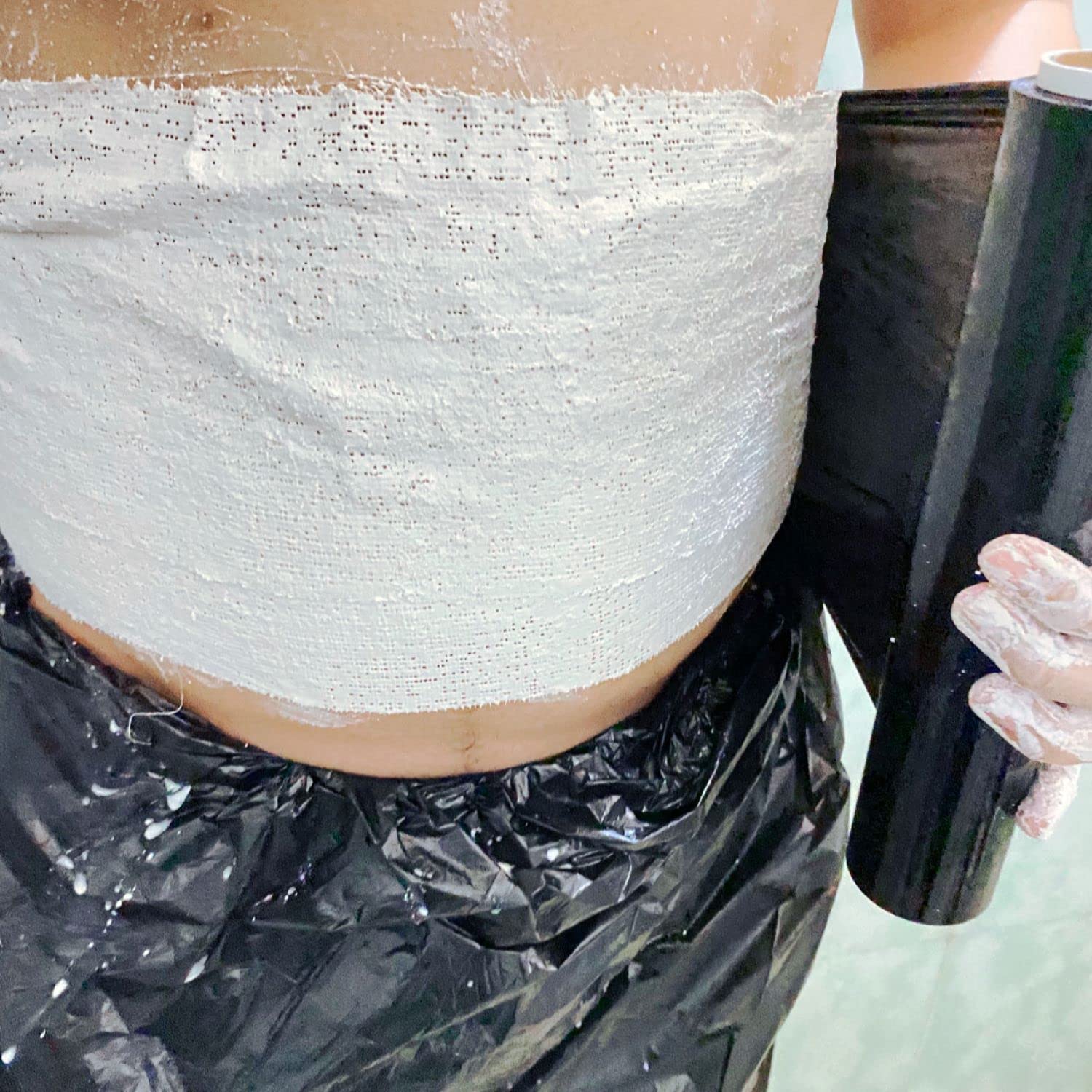 Premium Body Slimming Wraps (6 Rolls) - Waist Trainer for Weight Loss, Stomach Slimming & Body Contouring | Professional Osmotic Plastic & Yeso Wraps for Detox & Inch Loss | Perfect for Spa, Postpartum Recovery & Home Beauty Treatments