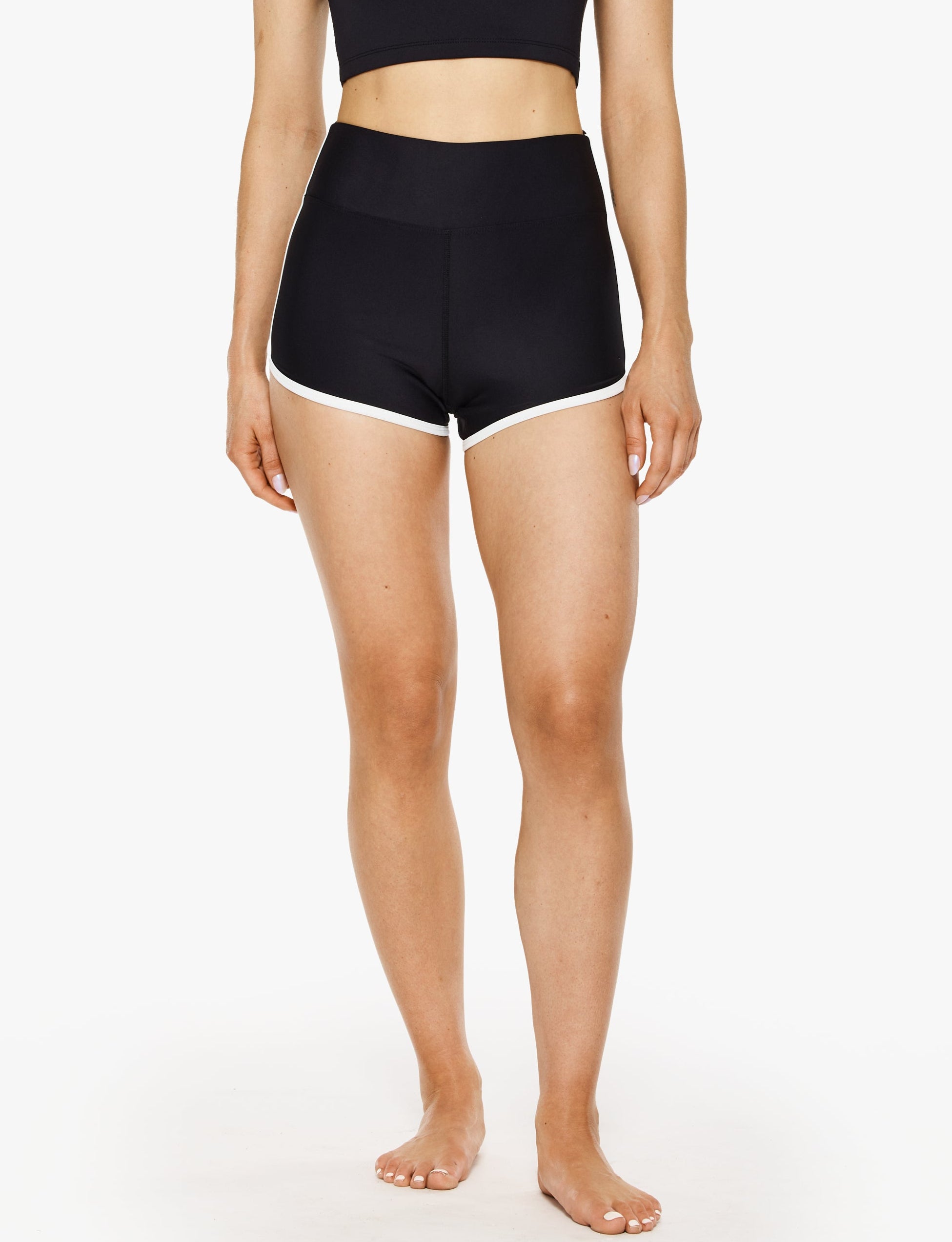 Year Of Ours Sporty Shorts - Women's High Waisted Athletic Shorts for Running, Yoga & Gym Workouts - Comfortable Breathable Workout Shorts for Active Lifestyle