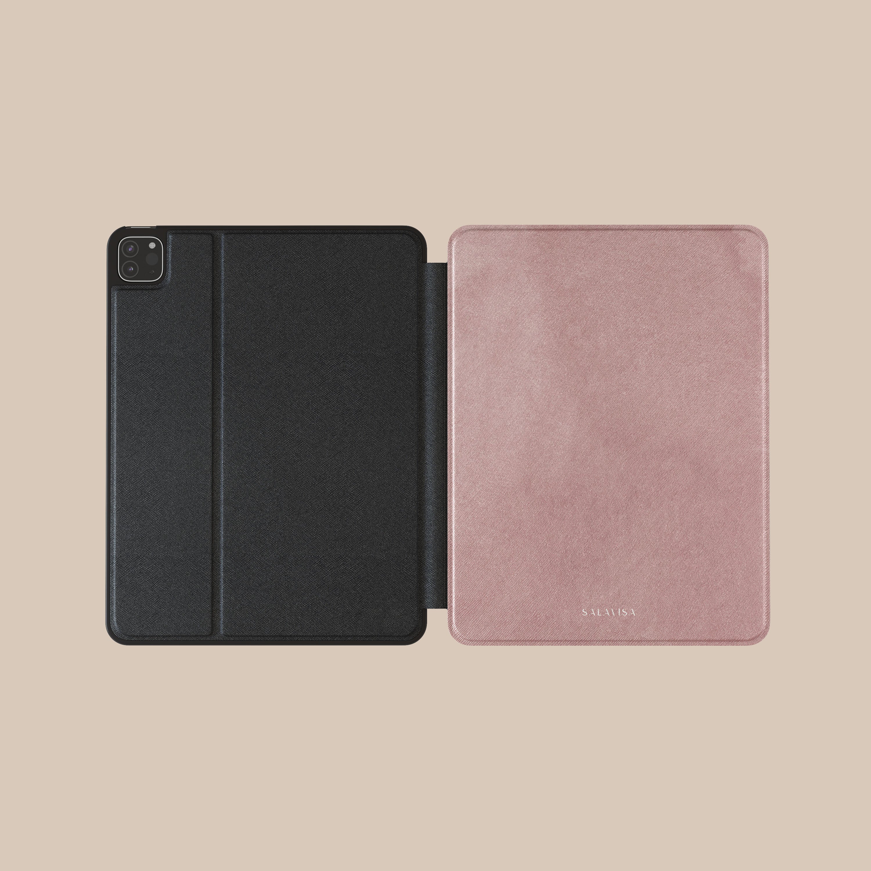 Rose Pink Watercolor iPad Case - Stylish Protective Cover for iPad Pro/Air/Mini - Perfect for Work, School & Travel