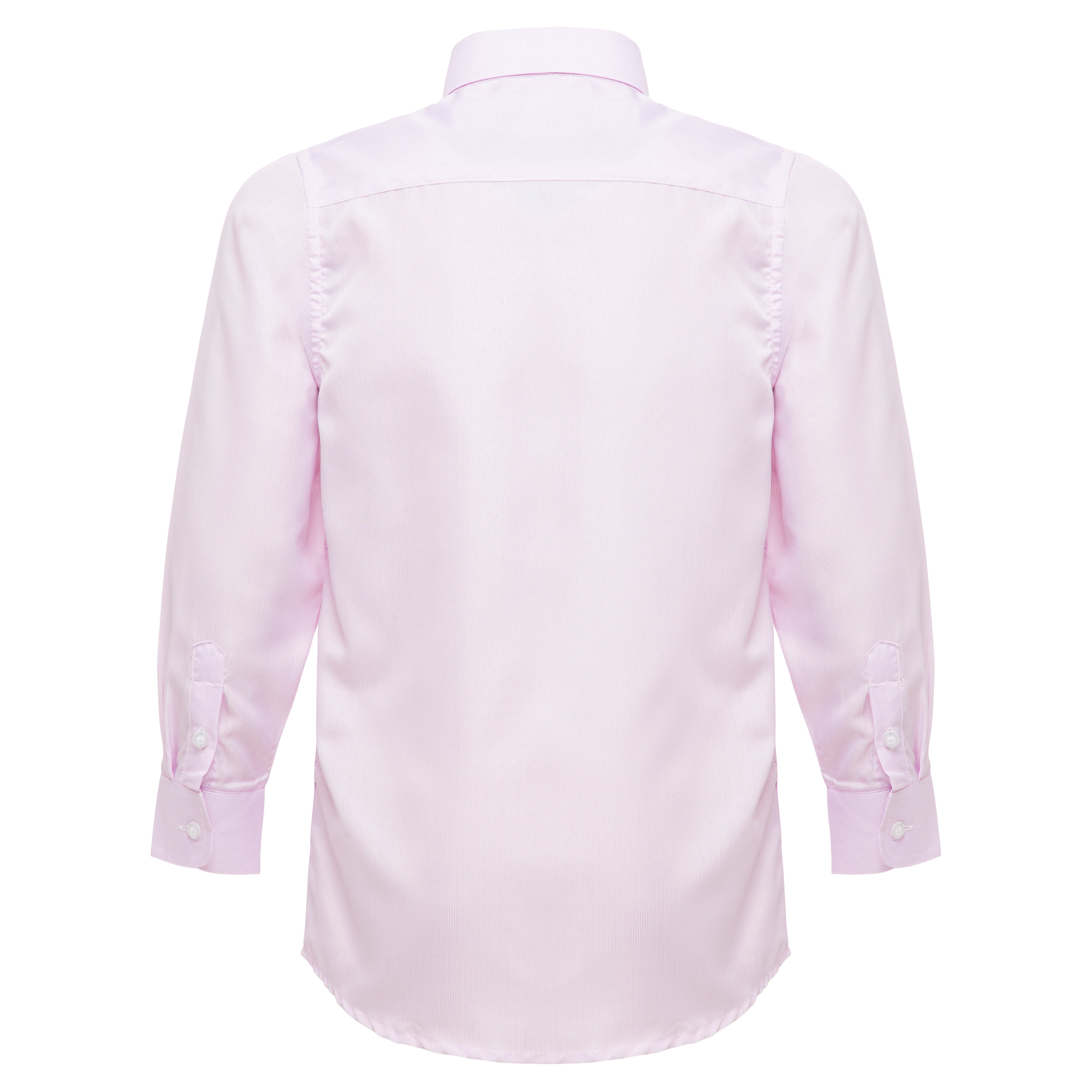 Boys Pink Striped Formal Dress Shirt for Weddings, Parties & School Events | Premium Cotton Oxford Button Down Shirt for Kids