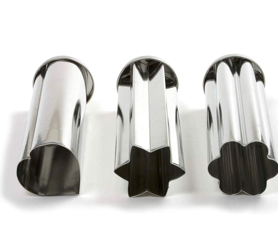 VillaWare Canape Bread Molds - Set of 4 Non-Stick Mini Loaf Pans for Perfect Tea Sandwiches, Appetizers & Party Finger Foods | Ideal for Baking, Entertaining & Holiday Gatherings
