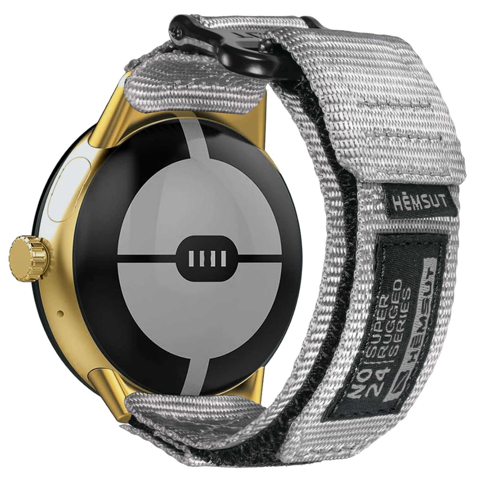 Google Pixel Watch 3/2/1 Nylon Band - Elastic Strap for Men & Women - Gym & Daily Use