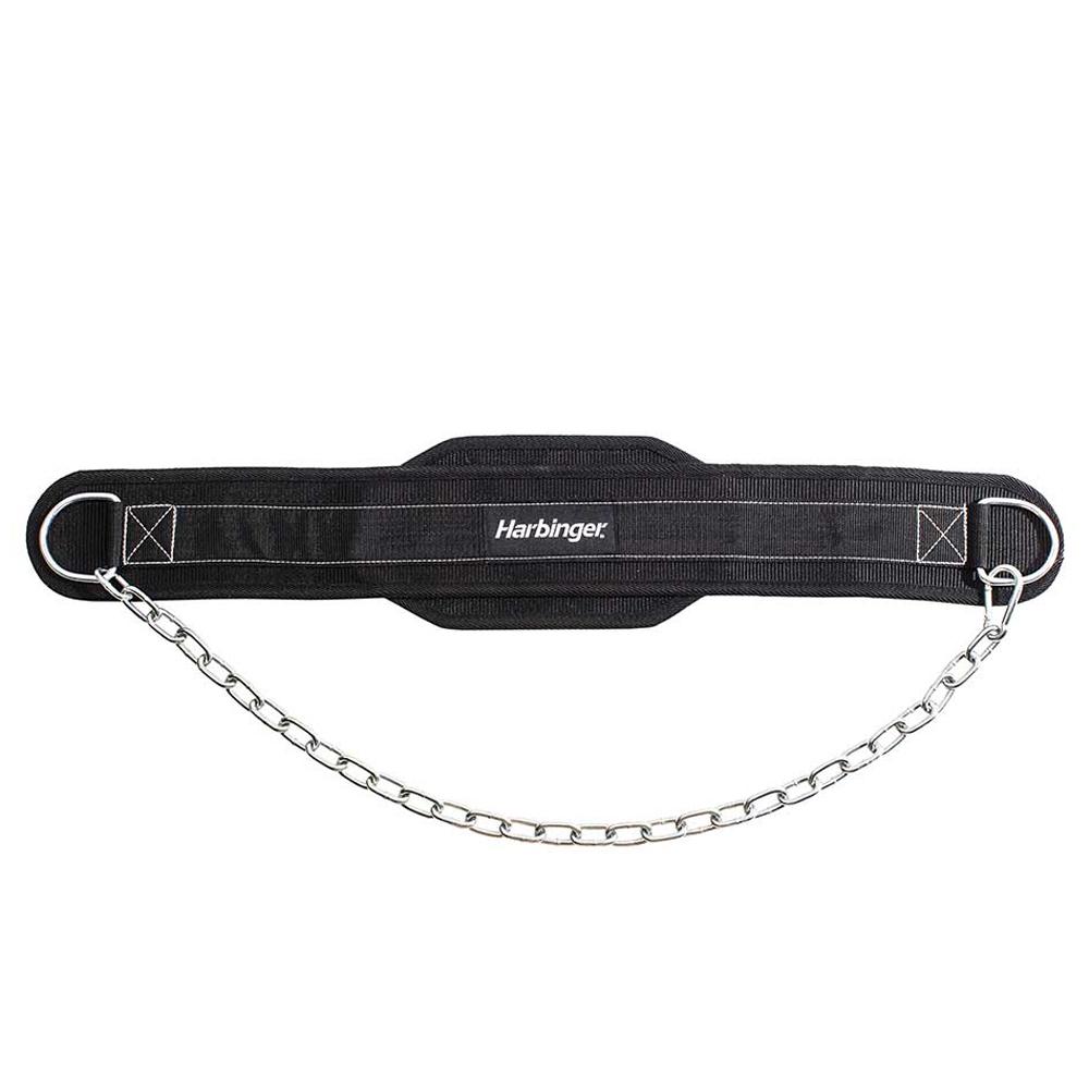Harbinger Polypro Dip Belt for Weightlifting & Strength Training - Heavy Duty Workout Belt for Gym, CrossFit & Bodybuilding - Perfect for Pull-Ups, Dips & Core Exercises