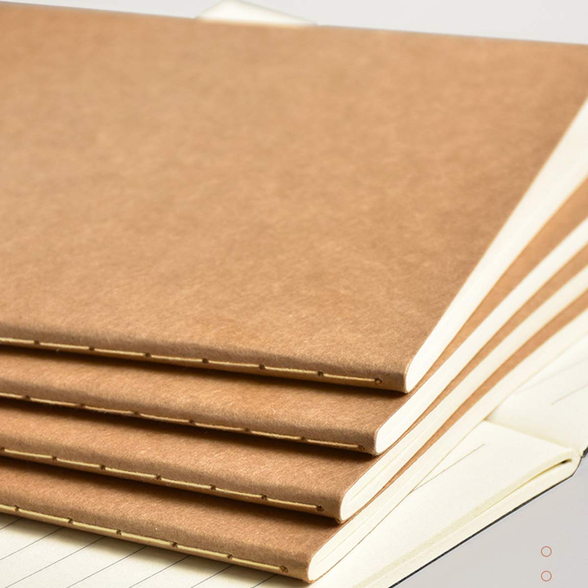 Premium 12-Pack College Ruled Notebooks - 8.5x11 Inch Thick Lined Paper Journals, 60 Pages Each - Durable Kraft Cover Composition Books for Students, Office & Travel | Bulk School Supplies, Writing Diary & Subject Notebooks for Note-Taking, Journaling & Planning
