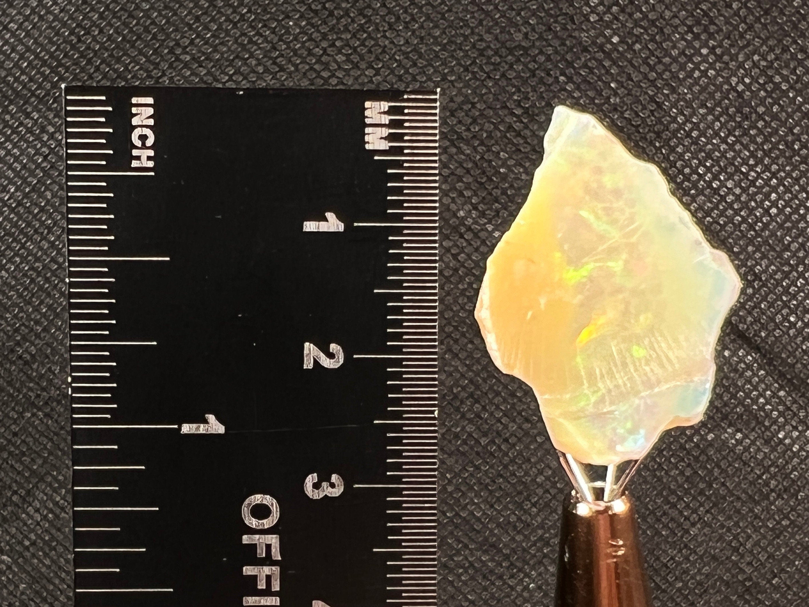 Premium 4A+ Welo Opal Raw Crystal - Certified Cutting Grade Opal for Jewelry Making (49966) - Perfect for Rings, Necklaces & Handmade Gemstone Creations