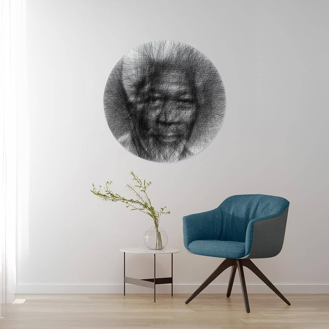 Morgan Freeman Nails Thread Panel - Premium Nail Art Decoration for DIY Manicures & Salon Use | Perfect for Home, Parties, and Special Events