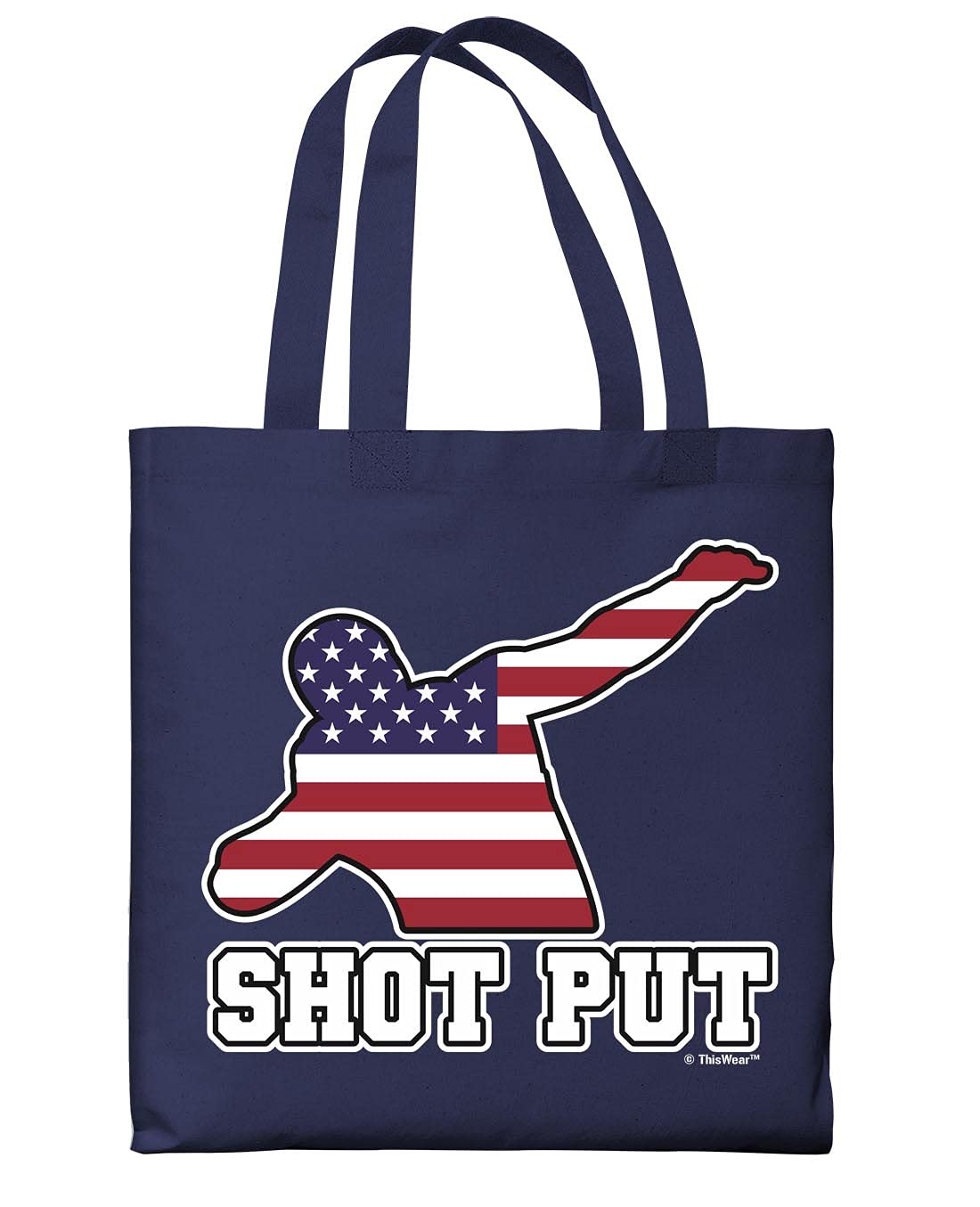 USA Summer Games Athletics Sports Events Canvas Tote Bag - Durable & Stylish for School, Shopping, and Travel