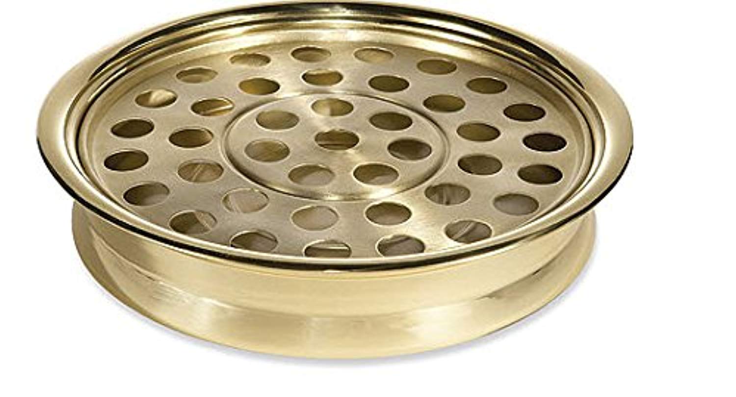 Solid Brass Communion Tray with 40 Cup Holders - Durable Church Communion Serving Set for Worship Services, Church Events & Religious Ceremonies