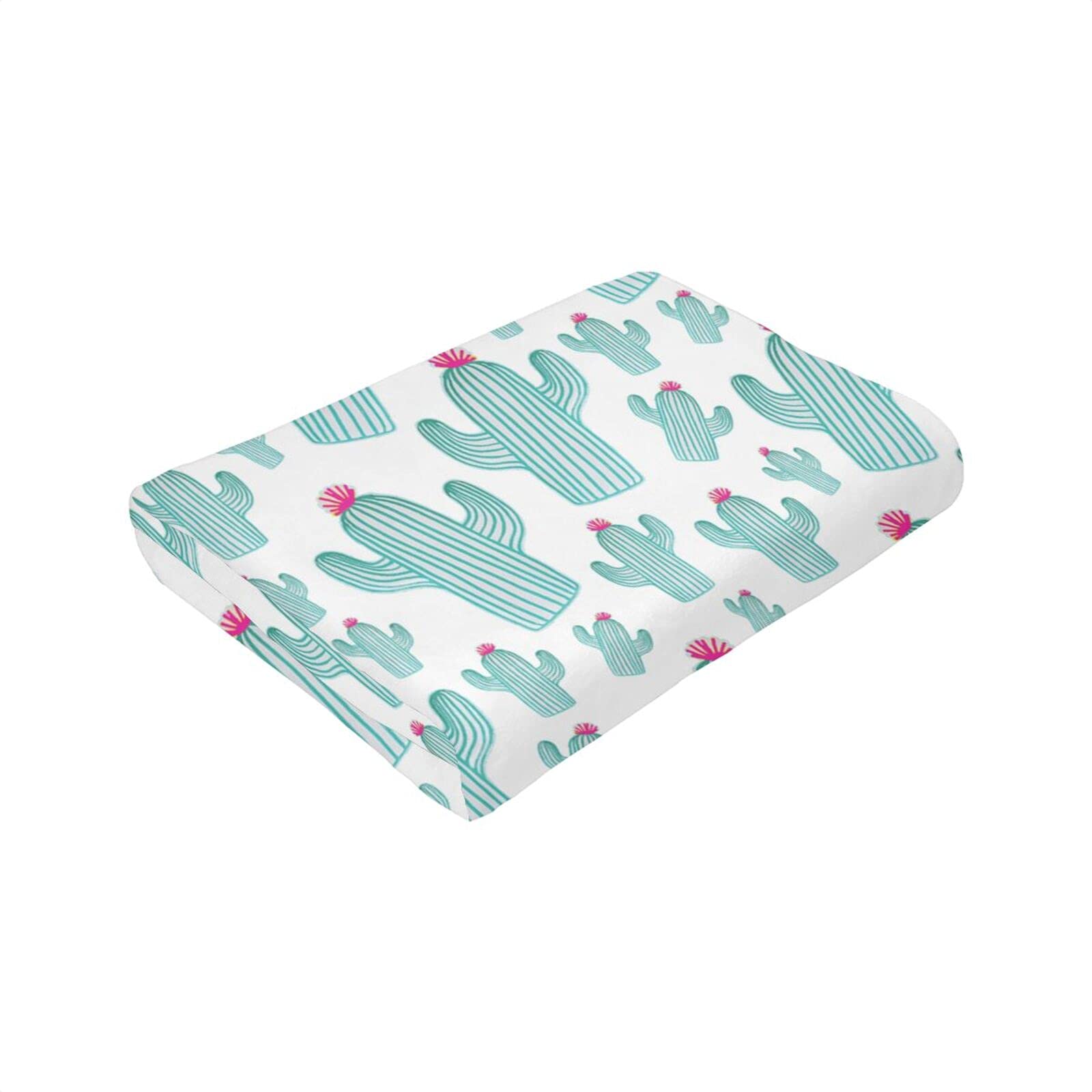 Soft Flannel Strawberry Throw Blanket - 80