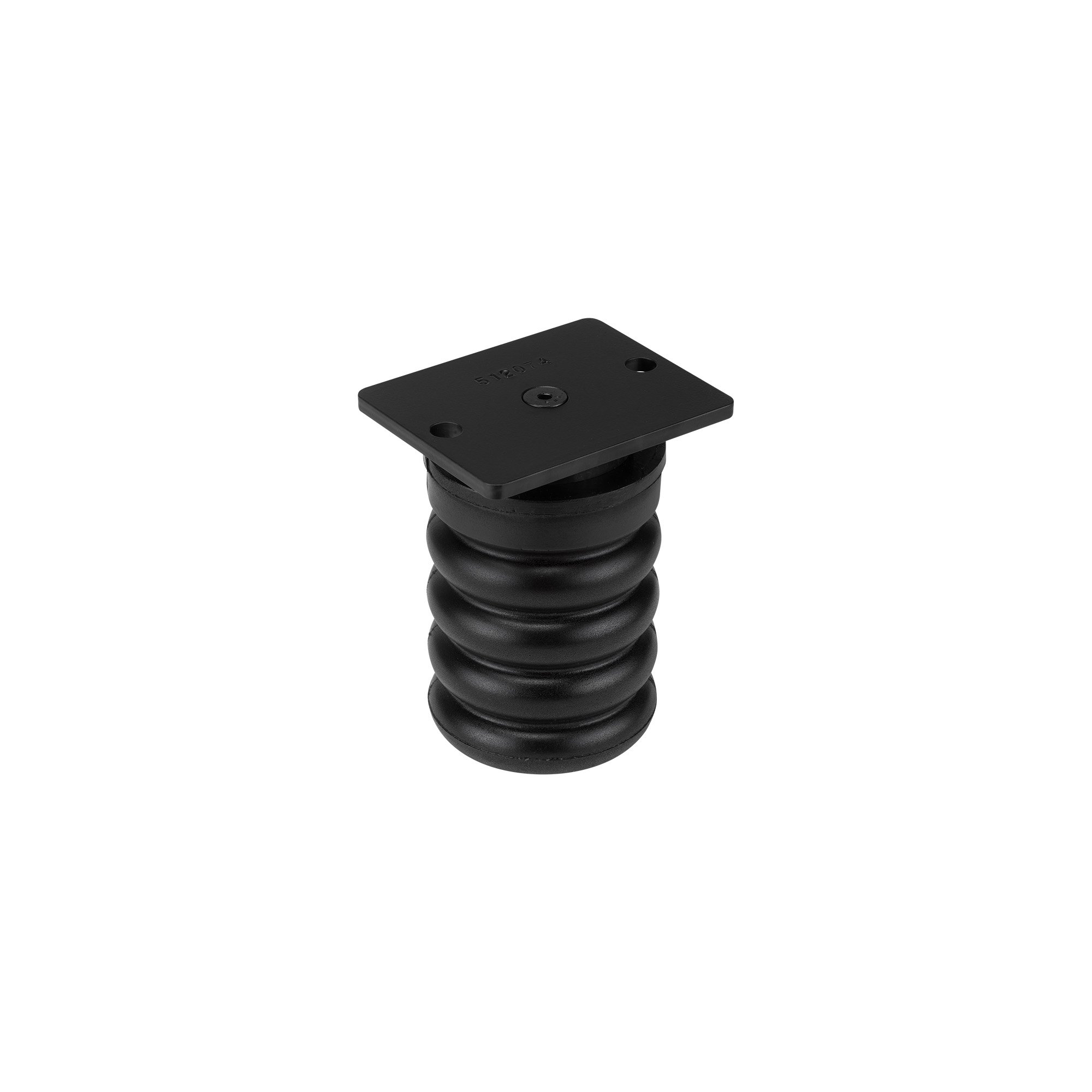 SuperSprings SSR-302-47 SumoSprings Rear Suspension Kit for Dodge RAM 2500/3500 & 4500/5500 - Heavy Duty 1500lb Capacity at 50% Compression - Left/Right Pair - Made in USA - Black - Perfect for Towing, Hauling & Off-Road Adventures