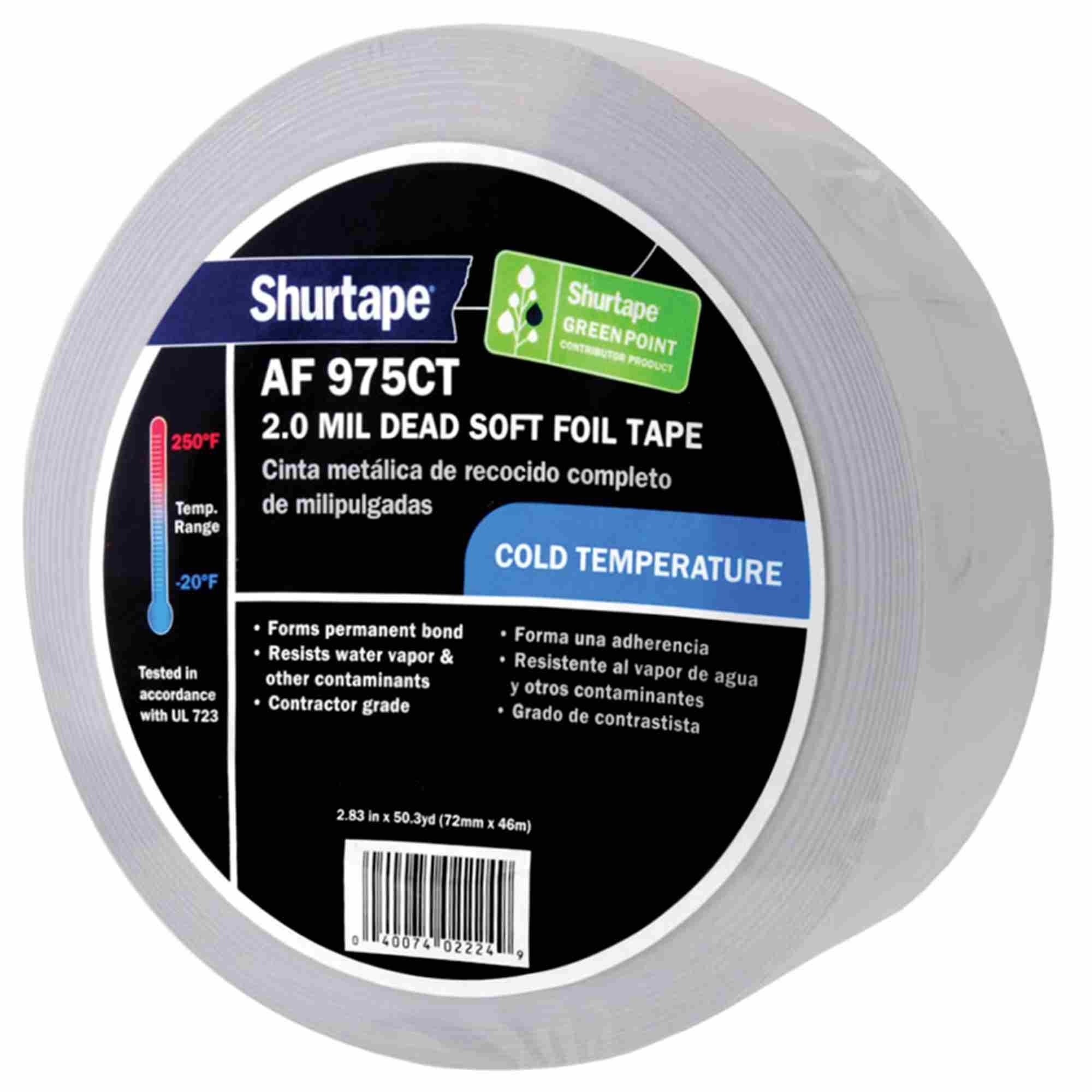 Shurtape FKS Cold Weather Duct Tape - 16 Pack (232035) | Heavy Duty, Waterproof, Strong Adhesion for HVAC, Pipes, Outdoor Repairs & Winter Projects