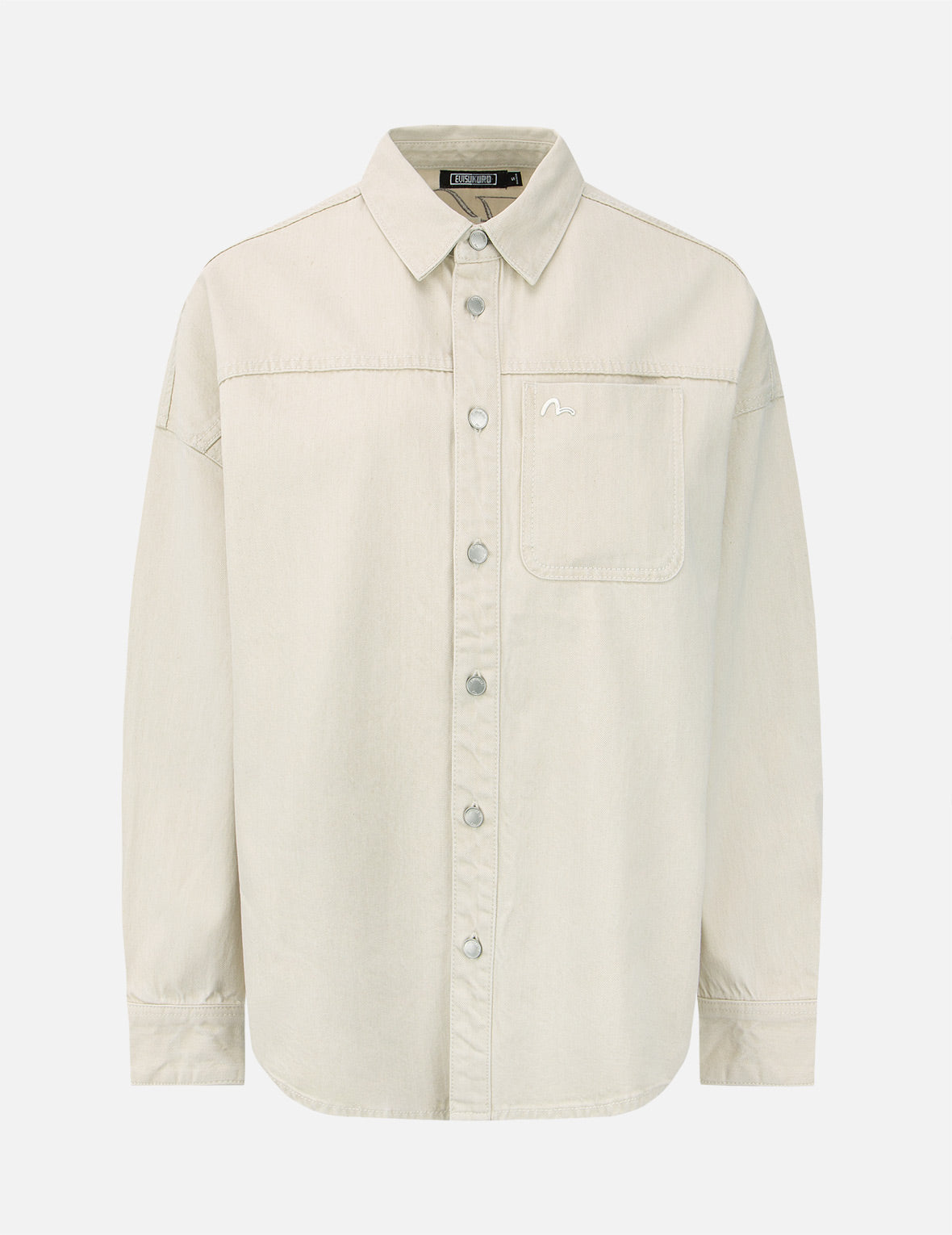 Custom Logo Embroidered Denim Shirt for Men & Women | Premium Quality Cotton Work Shirt | Perfect for Business Casual, Office Wear & Outdoor Activities