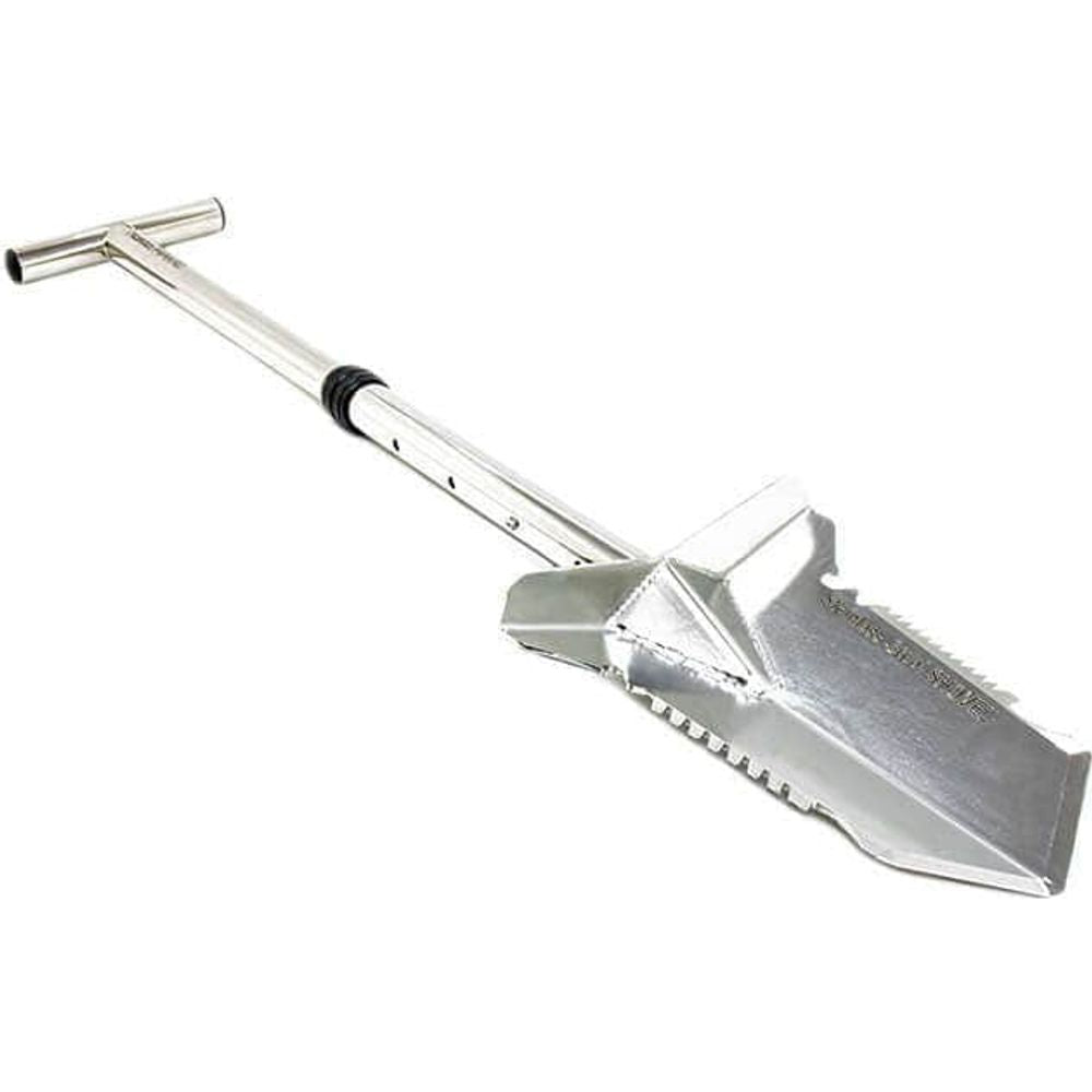 Nokta Premium Shovel - Heavy Duty Metal Digging Tool for Gardening, Camping & Outdoor Adventures - Ergonomic Handle & Durable Construction