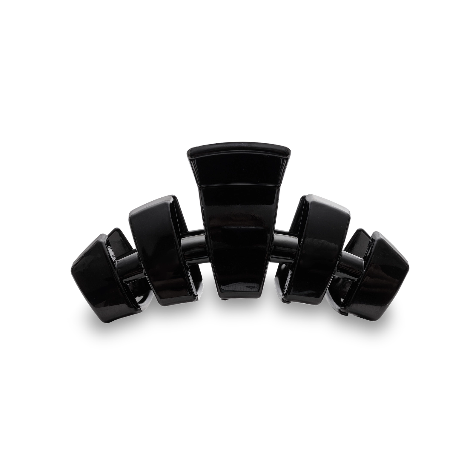 Classic Jet Black Medium Hair Clips for Women - Strong Hold Hair Accessories for Everyday Styling, Work, and Special Occasions