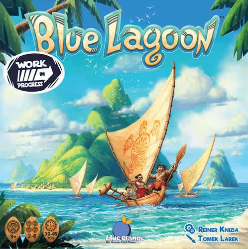 Blue Lagoon Board Game - Fun Strategy Game for Family & Friends - Perfect for Game Nights & Parties