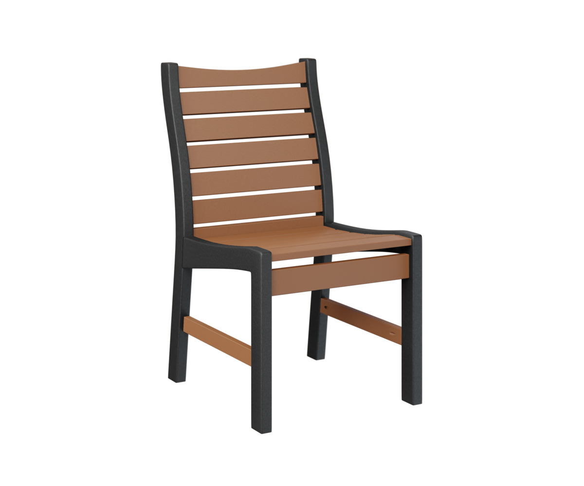 Berlin Gardens Bristol Dining Chair - Sturdy Outdoor Patio Furniture for Garden, Deck, and Poolside Use - Weather-Resistant & Comfortable Seating