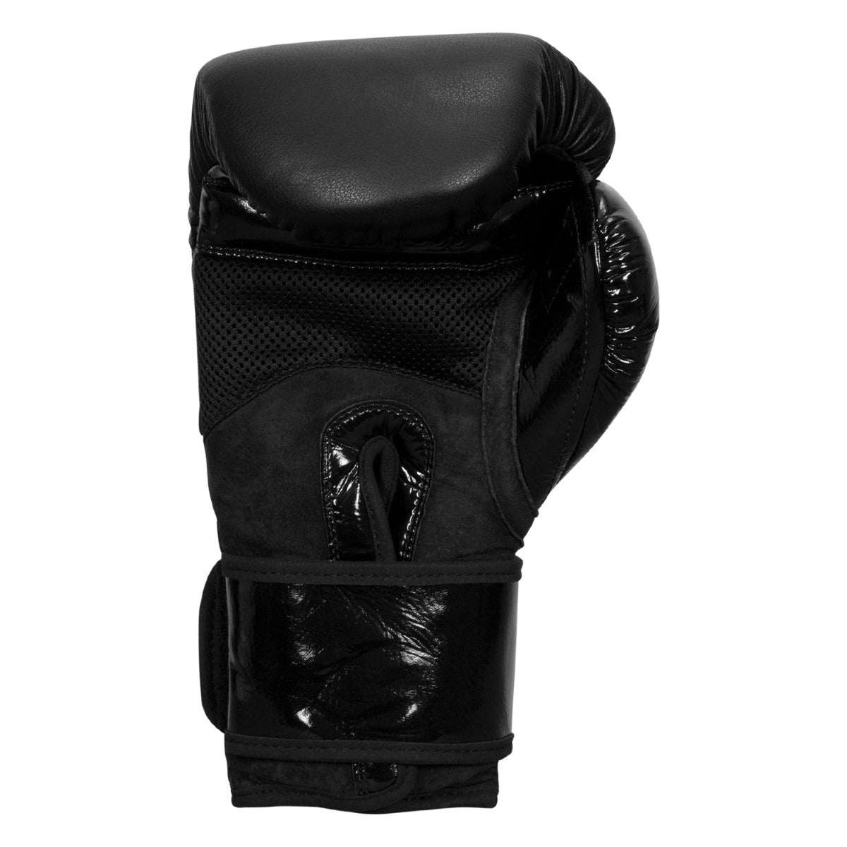 Black Blitz Sparring Boxing Gloves - Premium Training Gloves for MMA, Muay Thai & Kickboxing - Ideal for Gym, Home Workouts & Martial Arts Practice