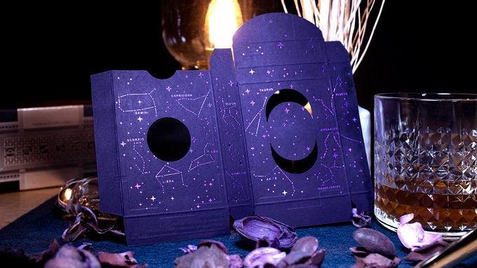 Mystique Purple Constellation Playing Cards - Premium Tarot-Style Deck for Magic Tricks, Cardistry & Collectors | Perfect for Game Nights, Fortune Telling & Unique Gifts