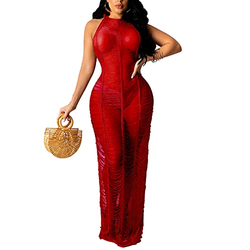 Halter Neck - Red