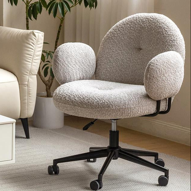 Ergonomic Office Chair with Adjustable Height - Comfortable Computer Desk Chair for Home & Work - Perfect for Long Hours Sitting, Gaming, and Remote Work