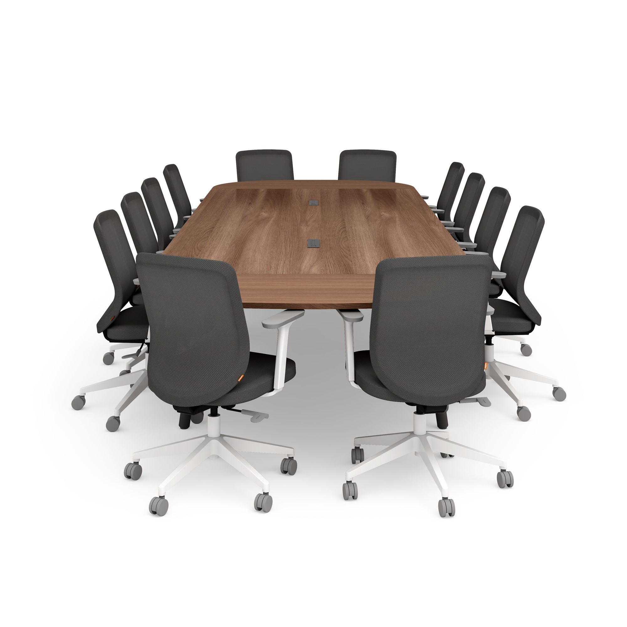 Series A Scale Racetrack Conference Table - Modern Office Meeting Table for Boardrooms & Team Collaboration - Perfect for Corporate Offices, Conference Rooms & Executive Meetings
