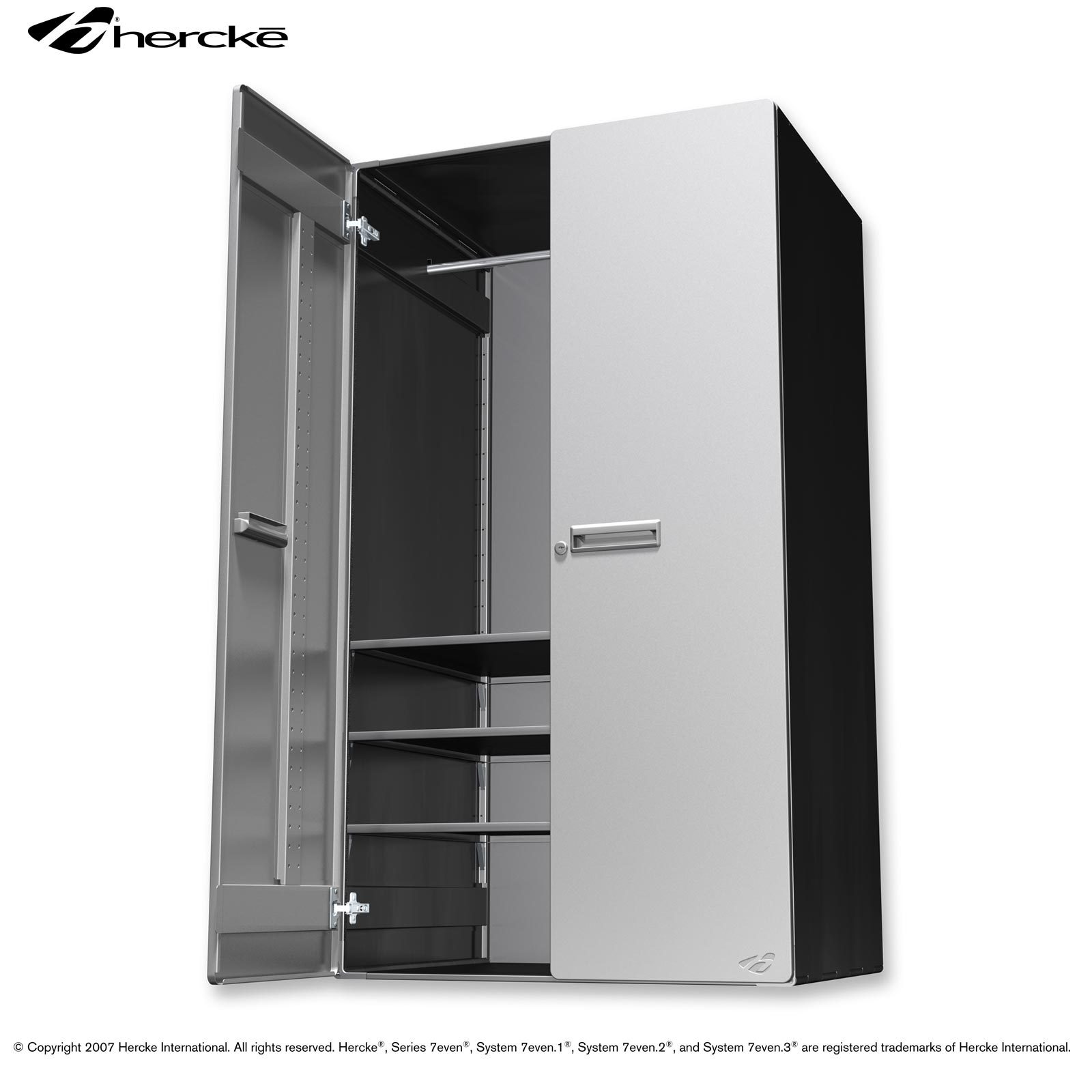Hercke 54-Inch Lower Storage Cabinet with Adjustable Shelves - LSC302454 - Perfect for Kitchen, Bathroom, or Garage Organization