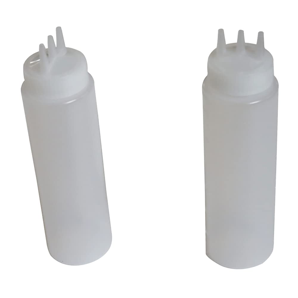 INTSUPERMAI Commercial Electric Sauce Warmer & Dispenser - 650ml Double Bottles, Adjustable Temperature (110V, 320W) - Perfect for Restaurants, Catering & Buffet Serving