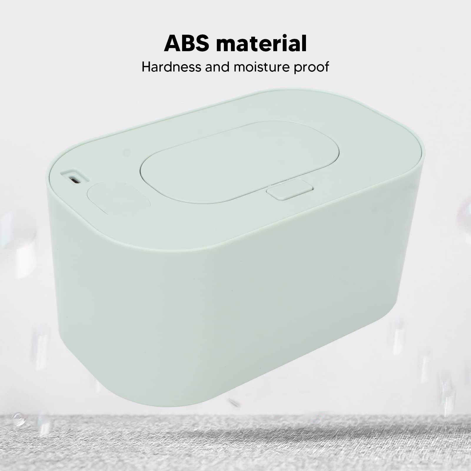 USB Baby Wipe Warmer & Dispenser - Portable Wet Wipes Heater for Newborns & Infants - Perfect for Diaper Changes, Nighttime Care, and On-the-Go Parenting
