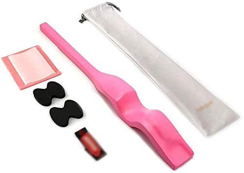 YFMMM Ballet Foot Stretcher - ABS Arch Enhancer with Elastic Band for Dancers, Gymnasts & Yoga Practitioners (Pink) | Improve Foot Flexibility & Shape for Ballet Training, Gymnastics & Yoga Poses