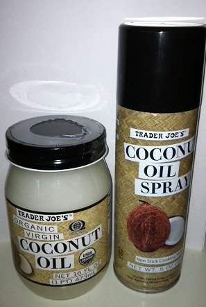 Trader Joe's Coconut Oil Spray & Organic Virgin Coconut Oil Jar - Perfect for Cooking, Baking, and Skincare