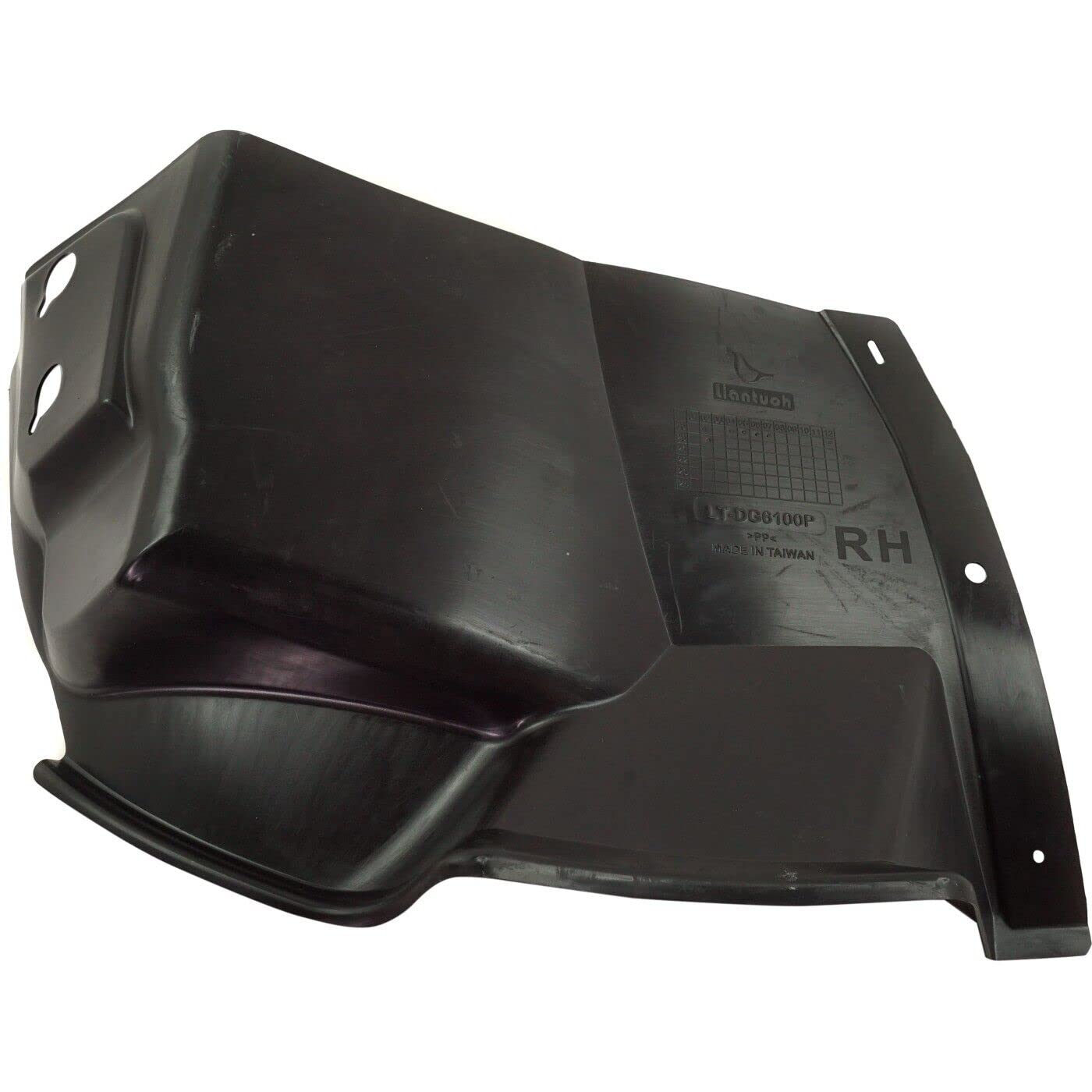 Dodge Ram 1500 2019-2021 Front Inner Fender Liners Set of 2 - Left Driver & Right Passenger Side (CH1248206, CH1249206, 68275907AB, 68275906AB) - Perfect for Off-Road Protection & Enhanced Vehicle Durability