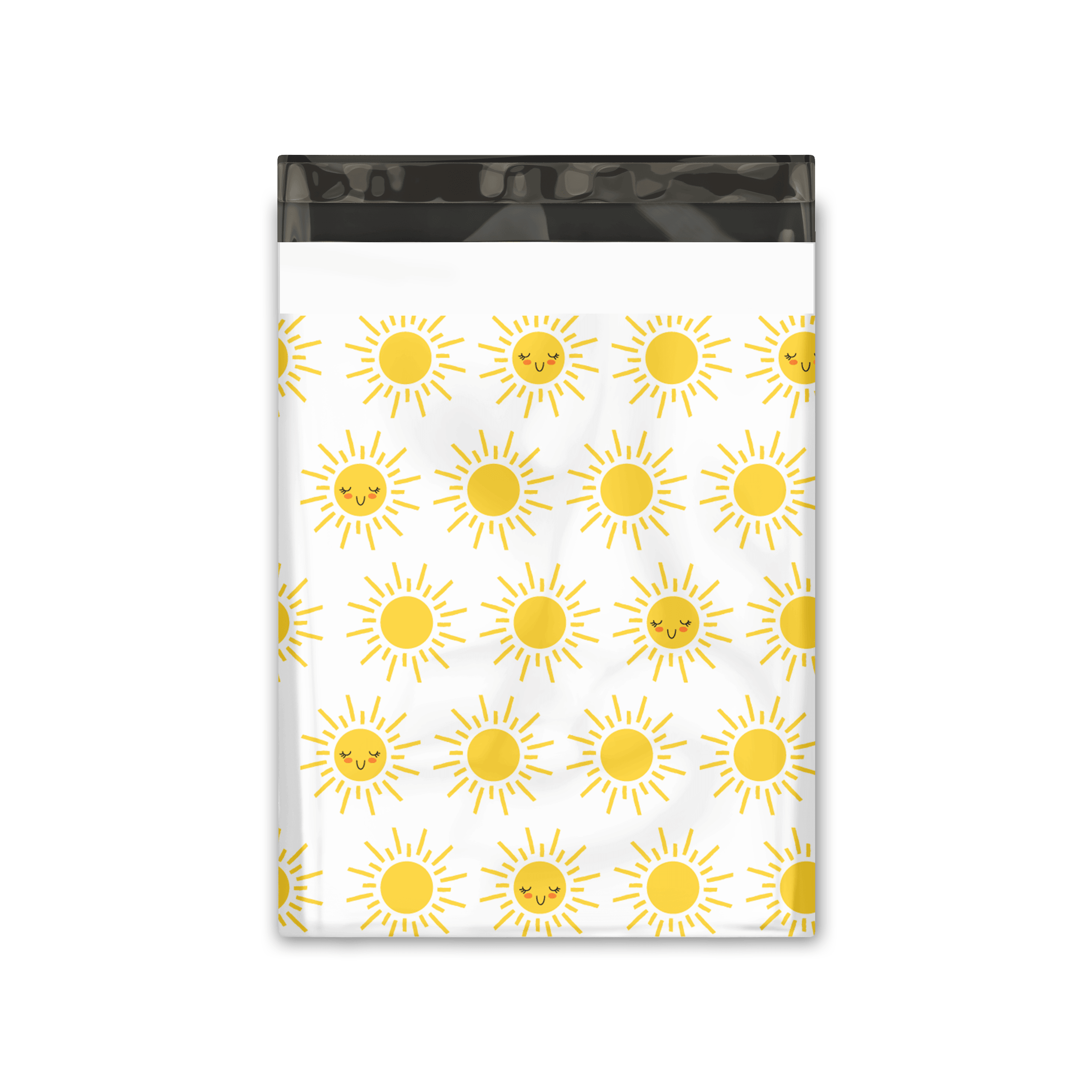 10x13 Sunshine Designer Poly Mailers - Premium Printed Shipping Envelopes for Ecommerce, Business & Retail | Waterproof Mailing Bags for Packages, Gifts & Online Stores