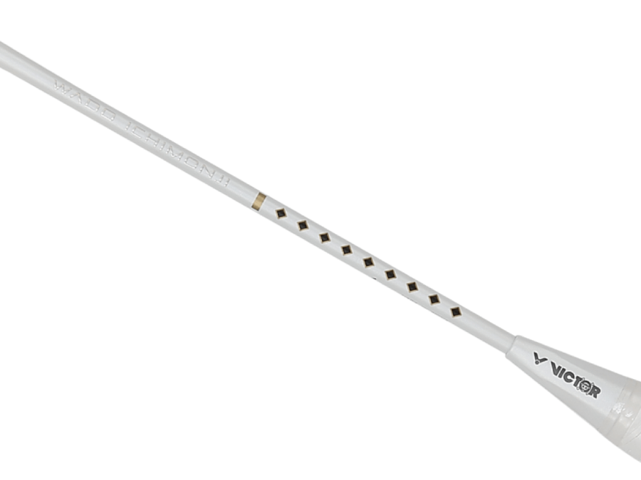 Victor X One Piece Wado Ichimonji Auraspeed Unstrung Badminton Racket [White] ARS OP A - Perfect for Competitive Play & Anime Fans