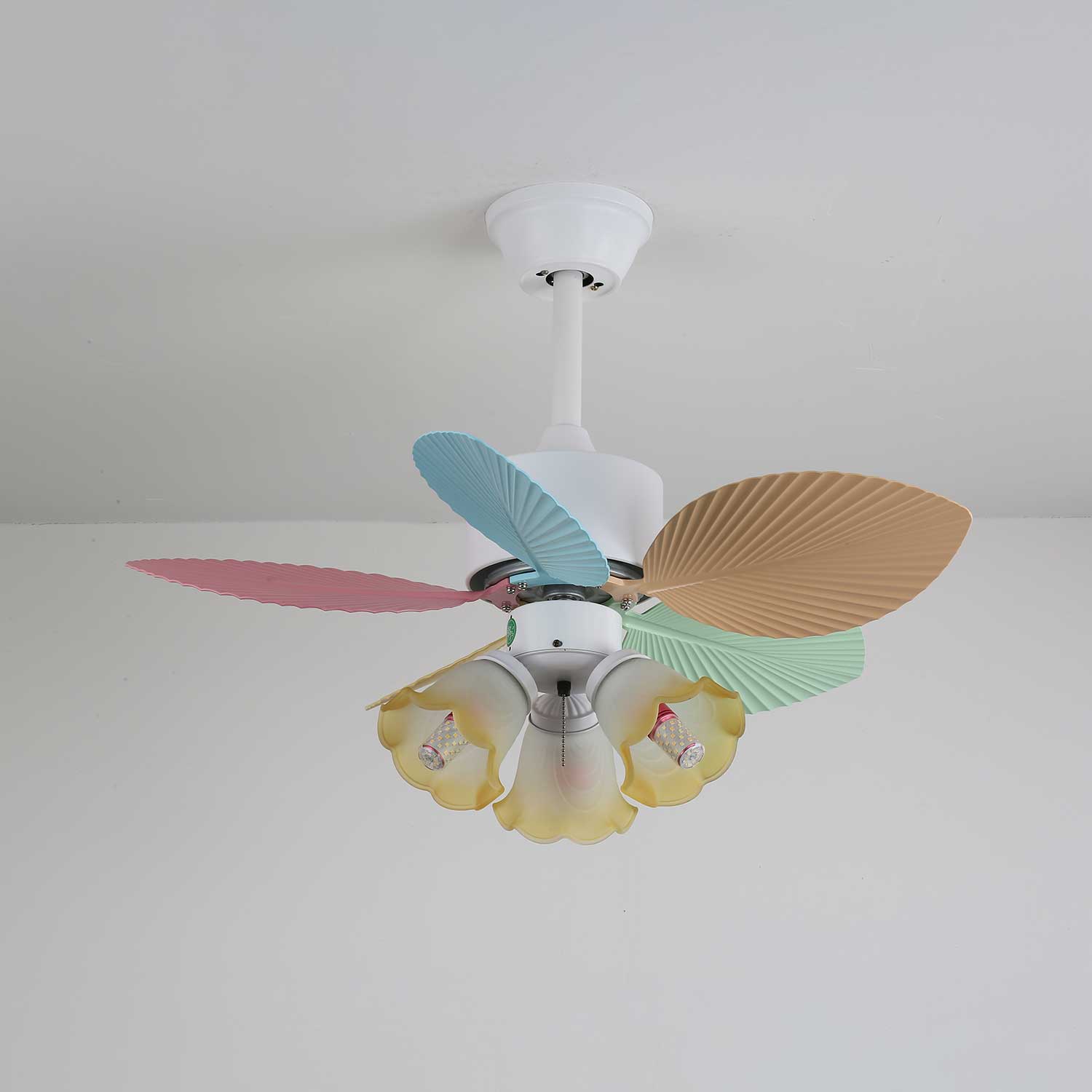 Candy Breeze 52 Inch Ceiling Fan with Light Kit - Remote Control, Reversible Blades, Energy Efficient - Perfect for Bedroom, Living Room, and Outdoor Patio