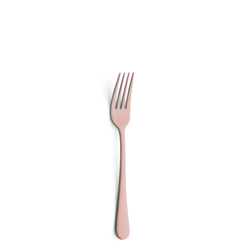Amefa 7 Dessert Forks Set - Premium Copper Tableware (12 Pieces/Case) - Perfect for Dinner Parties, Weddings & Fine Dining Restaurants