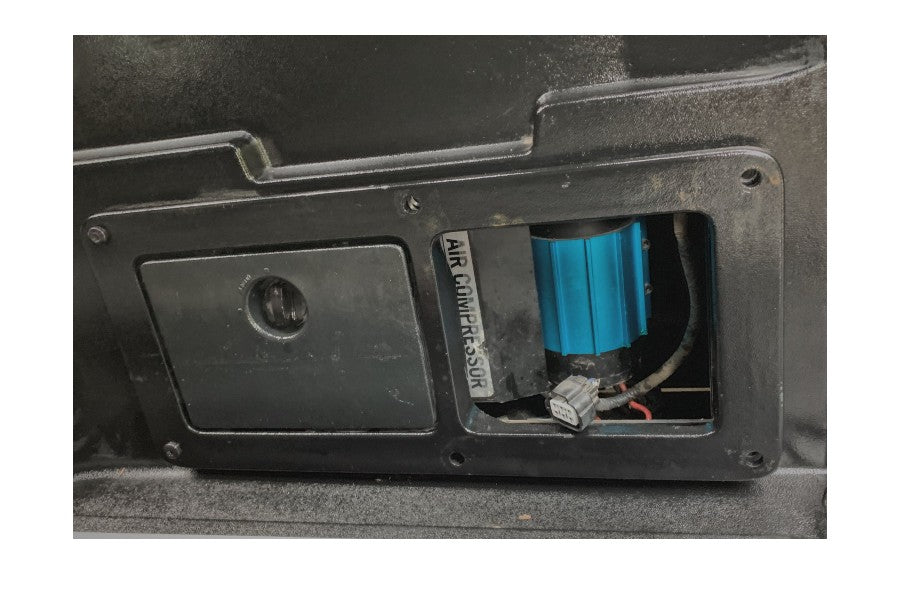 2016-2023 Toyota Tacoma Expedition Essentials Bedside Compressor Mount with Power Outlet Adapter - Off-Road Adventure & Camping Accessory