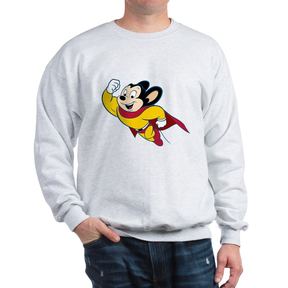 Mighty Mouse Graphic Sweatshirt - Comfortable Pullover Hoodie for Men & Women | Perfect for Casual Wear, Gifts, and Fan Merchandise
