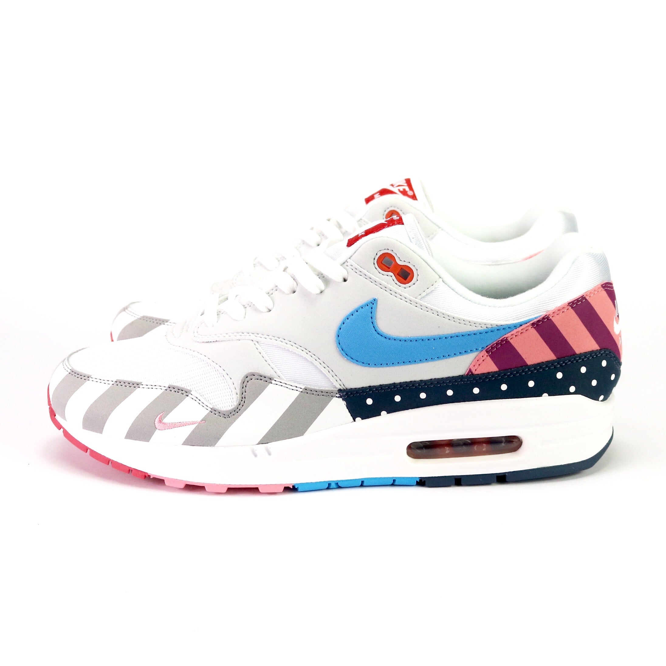 Nike Air Max 1 Parra White Multi-Color Running Shoes - Comfortable Sneakers for Men & Women - Perfect for Jogging, Gym Workouts & Casual Wear