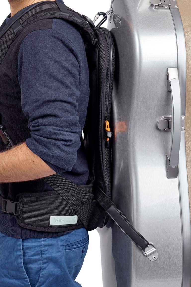 Bam Ergonomic Backpack for Cello Case - Comfortable & Durable Music Instrument Carrier for Musicians, Students & Travelers - Perfect for School, Performances & Outdoor Adventures