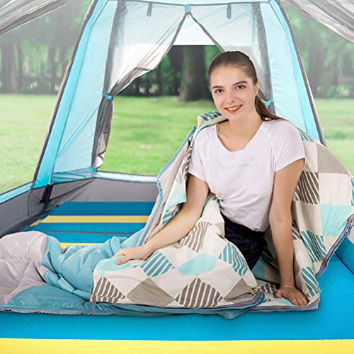 3 Season Envelope Sleeping Bag for Adults & Kids - Lightweight, Compact Water-Resistant Camping Sleeping Bag for Hiking, Backpacking & Outdoor Adventures - Warm & Comfortable Sleep Anywhere