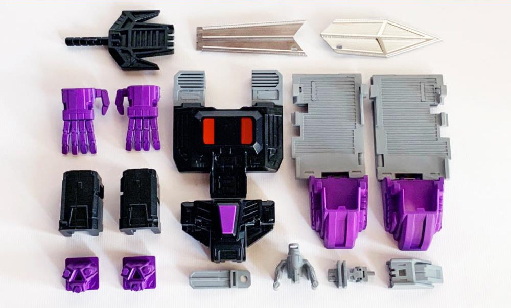 DNA Design DK 38 Upgrade Kit for Legacy Motormaster & Menasor - Transformers Combiner Wars Toy Accessories - Enhance Your Collectible Figures Display & Battles