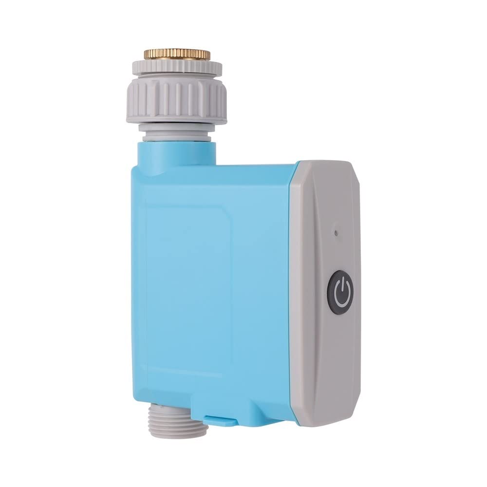 Smart Bluetooth Sprinkler Timer - Automatic Watering System with 4 Dials, Electronic Ball Valve for Garden Irrigation | Perfect for Lawns, Flower Beds & Vegetable Gardens