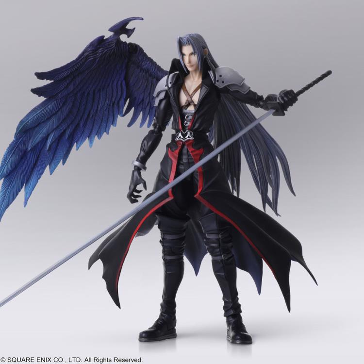 Final Fantasy Sephiroth Another Form Variant Action Figure - Square Enix Bring Arts Collectible for FF7 Fans - Perfect for Display, Gaming Room Decor & Anime Conventions