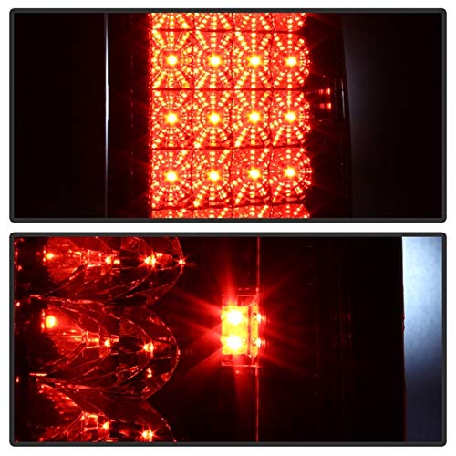 Spyder Auto 5002624 LED Tail Lights Chrome/Clear - High-Performance Lighting for Cars, Trucks & SUVs
