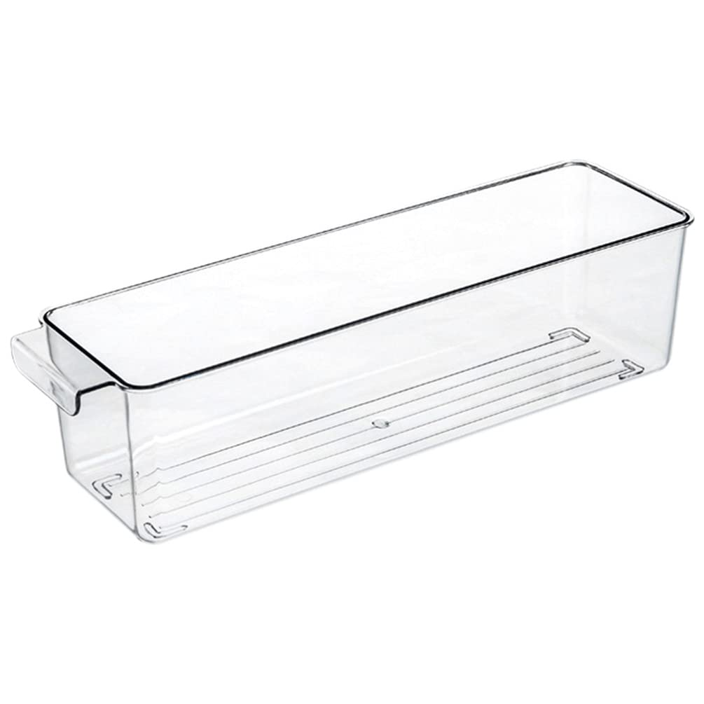 OSALADI 1-Piece Transparent Refrigerator Storage Container with Lid - Airtight Food Preservation Box for Fruits, Vegetables & Leftovers | Perfect for Kitchen Organization & Meal Prep